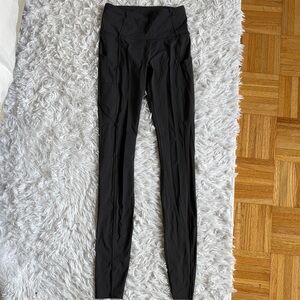 Lululemon Gray High-Waisted Leggings